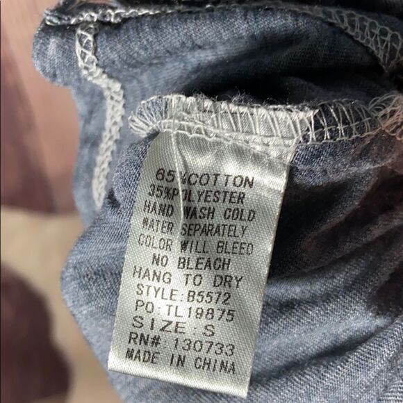 Umgee Ombré Cold Shoulder Top - Picture 7 of 7